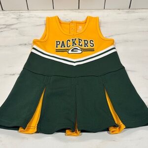 Green Bay Packers Cheerleader Dress Size 4T